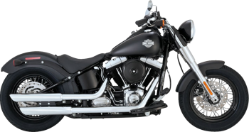 3" Round Twin Slash PCX Slip-On Mufflers