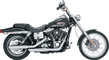 3" Round Twin Slash PCX Slip-On Mufflers