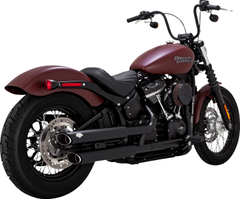 3" Round Twin Slash Slip-On Mufflers