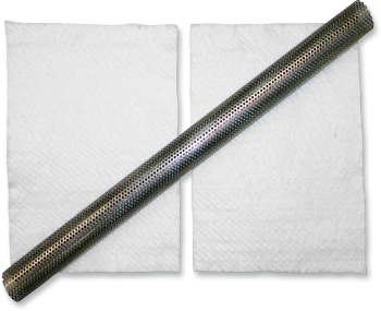 Universal Exhaust Baffle with Packing