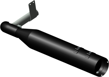 Sidekick Ghost Pipe for 2-Into-1 Outlaw Exhaust Systems