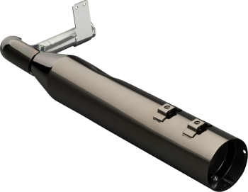 Sidekick Ghost Pipe for 2-Into-1 Outlaw Exhaust System with 3 Step Headers