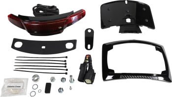 Latitude Tail Light and License Plate Mount with Turn Signals