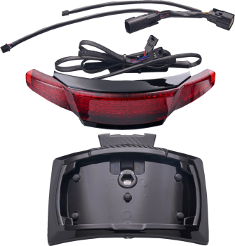 Latitude Tail Light and License Plate Holder with Lightstrike Technology with Turn Signals