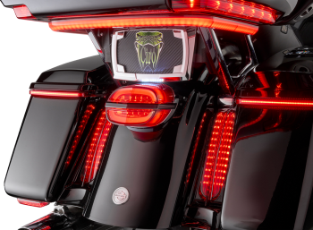 Armor Tail Light with Lightstrike Technology with License Plate Light