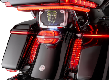 Armor Tail Light & License Plate Light Window with Lightstrike