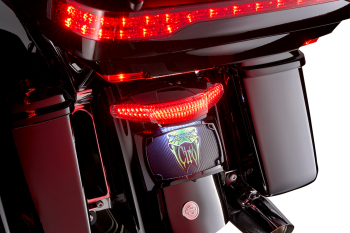 Latitude Tail Light & License Plate Mount with Lightstrike Technology