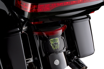 Latitude Tail Light & License Plate Mount with Lightstrike Technology