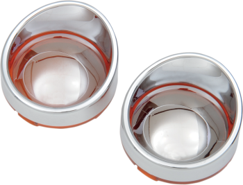 Front or Rear Visor-Style Bezel and Lens