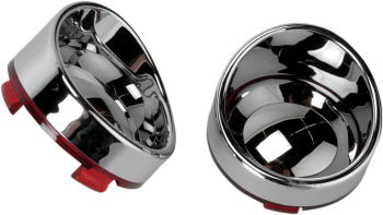 Front or Rear Visor-Style Bezel and Lens