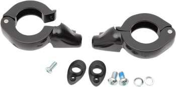 Front Turn Signal Fork Clamps with Mounting Hardware