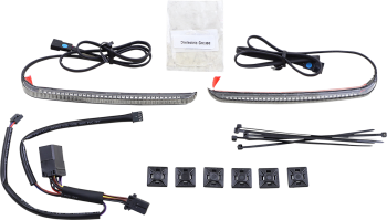 Bag Blades LED Lights with Sequential Amber Turn Signals