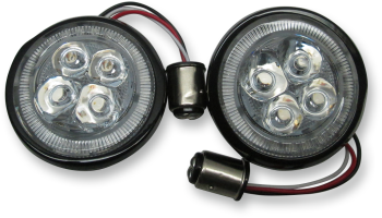 Fang Rear Signal Light Inserts with Bezel