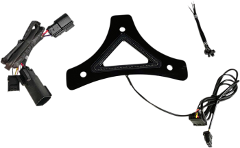 Backrest Bracket with Auxiliary Run & Brake Light CD-BR-BCM-B