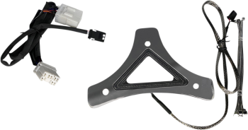 Backrest Bracket with Auxiliary Run & Brake Light CD-BR-HD-C
