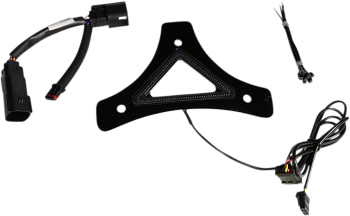 Backrest Bracket with Auxiliary Run & Brake Light CD-BR-XL-B