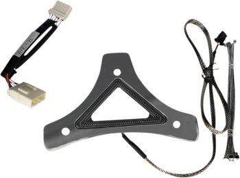 Backrest Bracket with Auxiliary Run & Brake Light CD-BR-XL-C