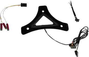 Universal LED Backrest Bracket with Auxiliary Run & Brake Light CD-BR-UNV-B
