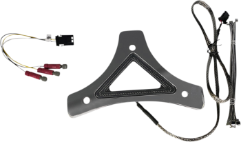 Universal LED Backrest Bracket with Auxiliary Run & Brake Light CD-BR-UNV-C