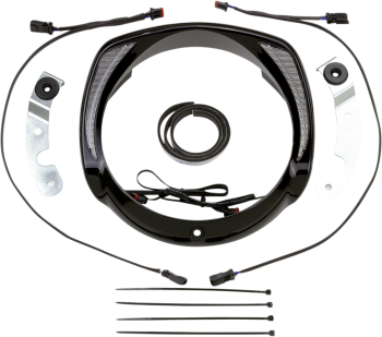 Fang LED Headlight Bezels with Turn Signals
