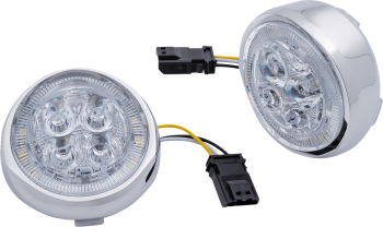 Fang Front Signal Light Inserts with Bezel