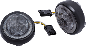 Fang Front Signal Light Inserts with Bezel