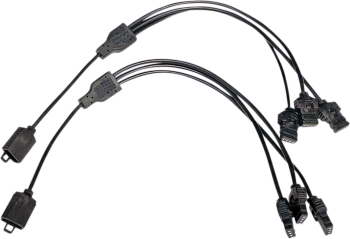 ProGlow 7" 3-Way Splitter Wire Extension PG-TRI-7