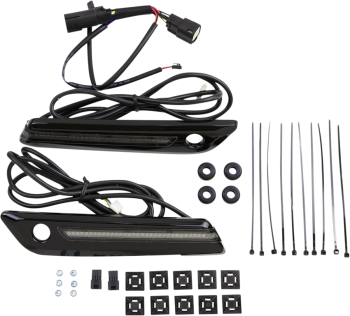 LED Saddlebag Hinge Covers