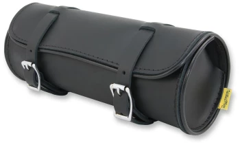 Round Leather Tool Bag