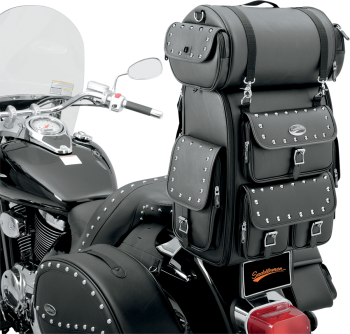 EX2200 Deluxe Sissy Bar Bag with Roll Bag