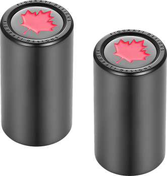 Docking Covers with Red Maple Leaf