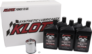 Basic 5 Quart Synthetic Engine Oil and Chrome Filter Kit