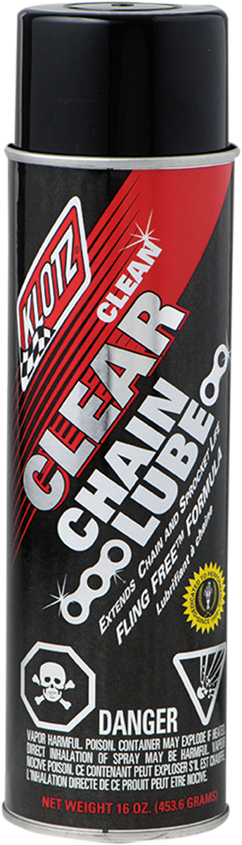 Clean and Clear Chain Lube