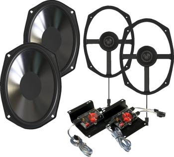 Audio Saddlebag Speakers