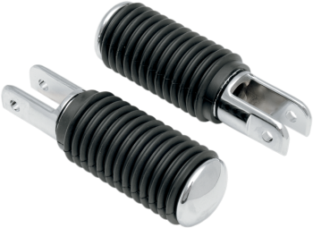 Small Footpegs with Rubber Sleeves