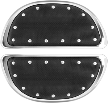 Banana Passenger Floorboard Covers with Rivets