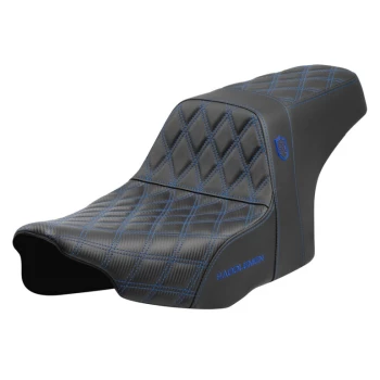 saddlemen_sdc_performance_gripper_seat_2024-road-street_glide_black_with_blue_lattice_stitch