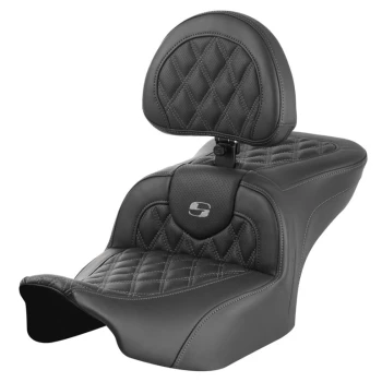saddlemen_roadsofa_ls_seat_with_backrest_2024-road-street_glide_black_with_dark_grey_lattice_stitch