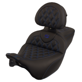 saddlemen_roadsofa_ls_seat_with_backrest_2008-2023_bagger_black_with_blue_lattice_stitch