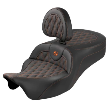 saddlemen_roadsofa_king_ls_seat_with_backrest_2008-2023_bagger_black_with_orange_lattice_stitch
