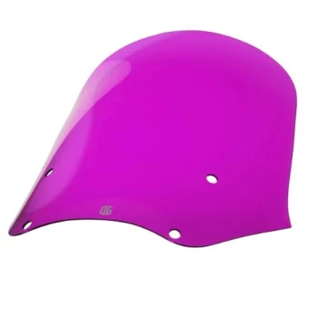 ORIGINAL_GARAGE_MOTO_Softail_Fatbob_Complete_T-Sport_Fairing_Kit_Fits_Softail_Fatbob_5_75_OG_X-series_LED_Headlight_with_Black_Bucket_15_Purple_Windshield