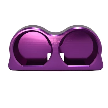 ORIGINAL_GARAGE_MOTO_Road_Glide_Billet_Gauges_Bezel_Purple_Rear_mount