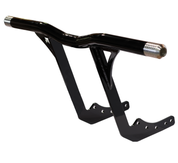 ORIGINAL_GARAGE_MOTO_Highway_Peg_Crash_Bar_M8_Softail_Aluminium_Forward_Controls