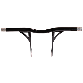 original_garage_moto_highway_peg_crash_bar_m8_softail_forward_controls_black_aluminium_sliders