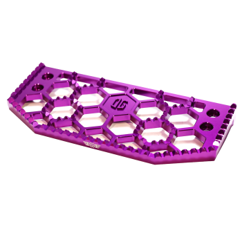 ORIGINAL_GARAGE_MOTO_HoneyComp_V3_Floorboards_Replacement_Gripper_Purple