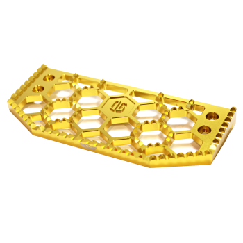 ORIGINAL_GARAGE_MOTO_HoneyComp_V3_Floorboards_Replacement_Gripper_Gold