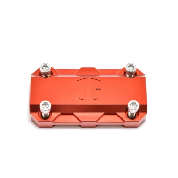 ORIGINAL_GARAGE_MOTO_10_5_Straight_Riser_with_Standard_Top_Clamp_3_5_Center-to-Center_Riser_Spacing_Aluminium_with_Red_Top_Clamp