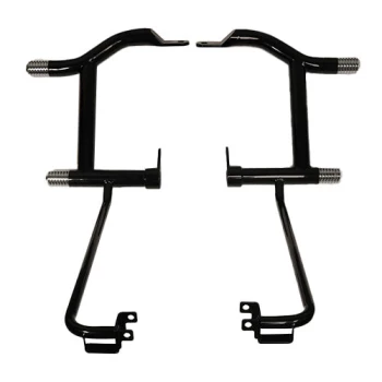 ORIGINAL_GARAGE_MOTO_Rear_Crash_Bar_for_Harley-Davidson_Bagger_2014-2023_Bagger_Black_Chrome