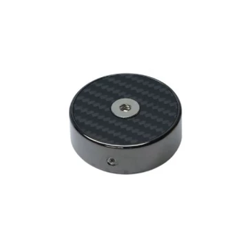 original_garage_moto_billet_fork_stem_cap_2014-2023_bagger_black_chrome