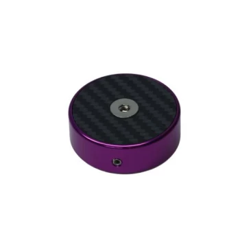 original_garage_moto_billet_fork_stem_cap_2014-2023_bagger_purple